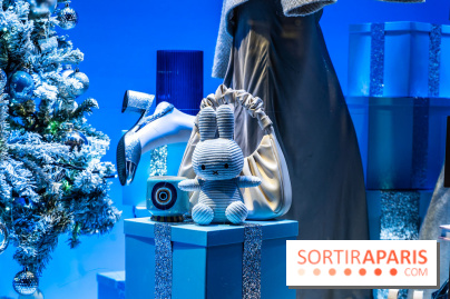 Inauguration des vitrines de Noël du BHV Marais à Paris 2025 avec Vincent Niclo et Vitaa - photos - A7C01498