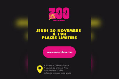 Jeudi 20 novembre à 19h - Places limitées