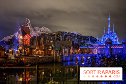 World of Frozen - chateau nuit