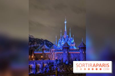World of Frozen - chateau nuit