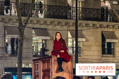 Illuminations de Noël 2025 : Julien Cohen organise un flash mob géant avec 300 musiciens à Paris  - IMG 0895