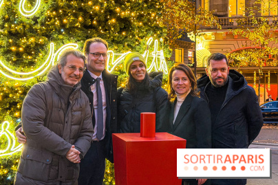 Les illuminations de Noël 2025 du Boulevard Haussmann