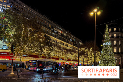Les illuminations de Noël 2025 du Boulevard Haussmann