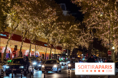Les illuminations de Noël 2025 du Boulevard Haussmann