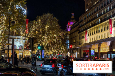 Les illuminations de Noël 2025 du Boulevard Haussmann