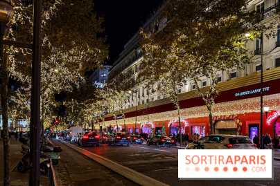 Les illuminations de Noël 2025 du Boulevard Haussmann