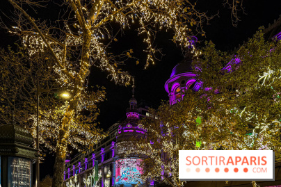 Les illuminations de Noël 2025 du Boulevard Haussmann
