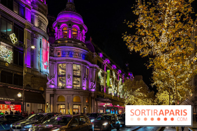 Les illuminations de Noël 2025 du Boulevard Haussmann - IMG 2490