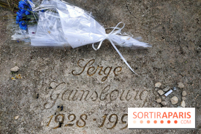 Visuels Paris - Tombe Serge Gainsbourg
