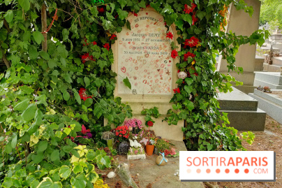 Visuels Paris - Tombe Agnès Varda Jacques Demy