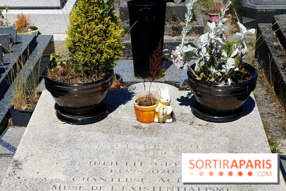 Visuels Paris - Tombe Juliette Gréco