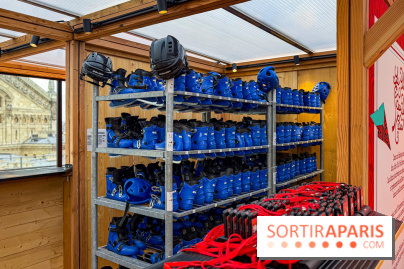 Noël 2025 aux Galeries Lafayette Haussmann : une patinoire éphémère sur les toits de Paris - IMG 3633