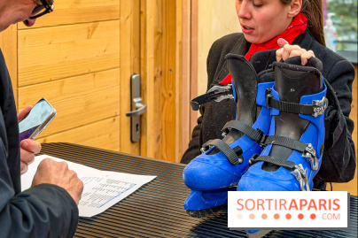 Noël 2025 aux Galeries Lafayette Haussmann : une patinoire éphémère sur les toits de Paris - IMG 3730