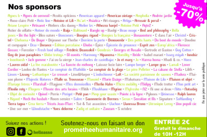 Braderie Solidaire - Flyer promethee vente dec 20252