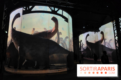 Dinosaures : l'expérience immersive qui nous fait remonter le temps à l'Atelier des Lumières, photos - fotor 1764681140013