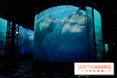 Dinosaures : l'expérience immersive qui nous fait remonter le temps à l'Atelier des Lumières, photos - fotor 1764681053925