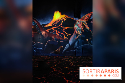 Dinosaures : l'expérience immersive qui nous fait remonter le temps à l'Atelier des Lumières, photos - fotor 1764680045597