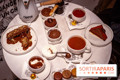 salon de thé chocolatier Chapon Saint-Germain-En-Laye - Yvelines:  chocolat chaud et gourmandises - photos