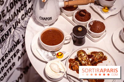 salon de thé chocolatier Chapon Saint-Germain-En-Laye - Yvelines:  chocolat chaud et gourmandises - photos