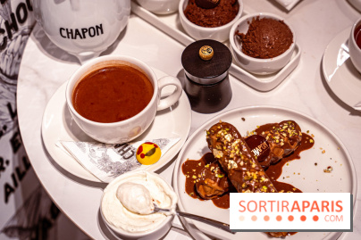 salon de thé chocolatier Chapon Saint-Germain-En-Laye - Yvelines:  chocolat chaud et gourmandises - photos - A7C01903 2