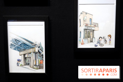 Balade urbaine, le Japon croqué par Florent Chavouet