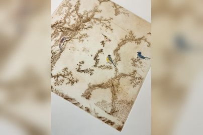 Marché de Noël des Créateurs à Colombes - Gravure généalogique 2