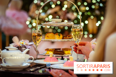 Le tea time de l'Intercontinental Paris Le Grand spécial Opéra x Repetto