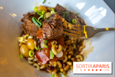 Le petit bouillon de la gare à Asnières-sur-Seine - photos - boeuf bourguignon
