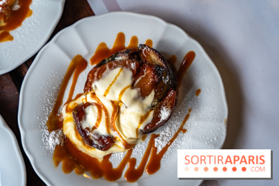 Le petit bouillon de la gare à Asnières-sur-Seine - photos - tarte tatin