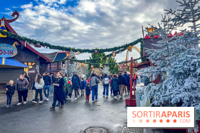 Noël au Parc Astérix 2025, patinoire et marché de Noël  - IMG 7395