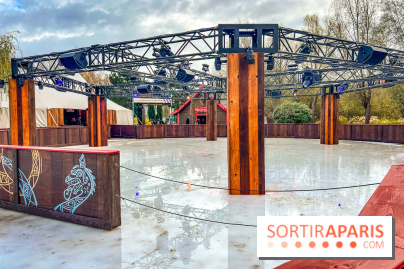 Noël au Parc Astérix 2025, patinoire et marché de Noël  - IMG 7404