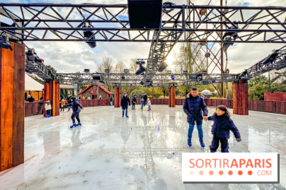 Noël au Parc Astérix 2025, patinoire et marché de Noël  - IMG 7427