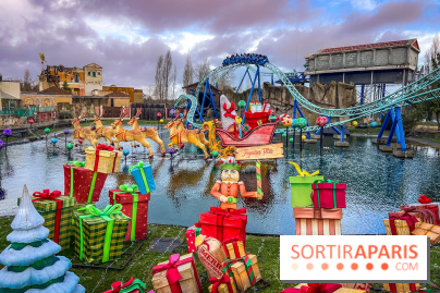 Noël au Parc Astérix 2025, patinoire et marché de Noël  - IMG 7473