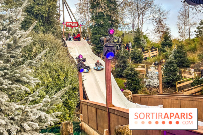 Noël au Parc Astérix 2025, patinoire et marché de Noël  - IMG 7498