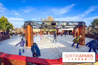 Noël au Parc Astérix 2025, patinoire et marché de Noël  - IMG 7524