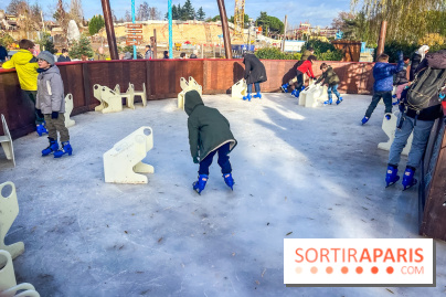 Noël au Parc Astérix 2025, patinoire et marché de Noël  - IMG 7526