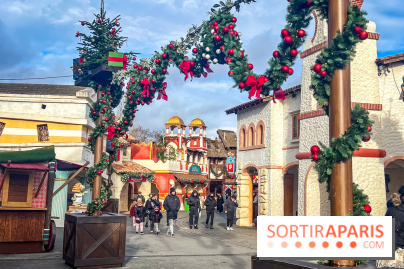 Noël au Parc Astérix 2025, patinoire et marché de Noël  - IMG 7535