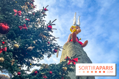 Noël au Parc Astérix 2025, patinoire et marché de Noël  - IMG 7537