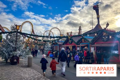 Noël au Parc Astérix 2025, patinoire et marché de Noël  - IMG 7544
