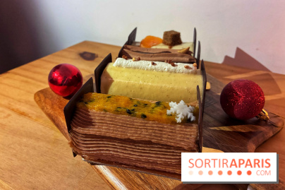 Bûches de Noël végétales de La Mauvaise Herbe