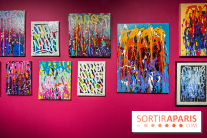 Mini Me : l'exposition de JonOne 100% groovy baby à la galerie Goldshteyn-Saatort - IMG 2321