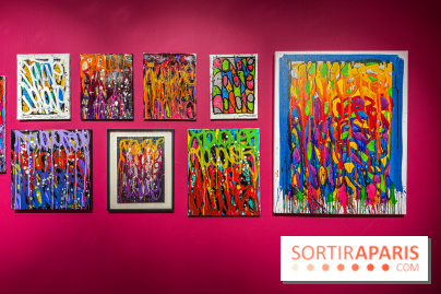 Mini Me : l'exposition de JonOne 100% groovy baby à la galerie Goldshteyn-Saatort - IMG 2323