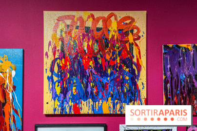 Mini Me : l'exposition de JonOne 100% groovy baby à la galerie Goldshteyn-Saatort - IMG 2330