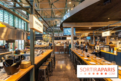 La Halle de l'Arsenal - Biltoki à Rueil-Malmaison, les photos du food court