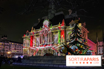 Noël 2025 à Levallois-Perret (92) : spectacle son & lumière gratuit sur l'Hôtel de Ville  - IMG 5425
