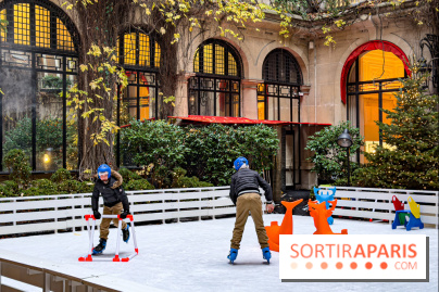 Noël 2025 au Plaza Athénée : tea time festif en famille, patinoire enchantée et chalet-raclette - IMG 4253