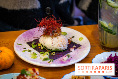 Ukiyo Ramen à Paris - IKURA ONIGIRI / ANGUILLE BRÛLÉE