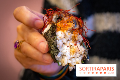 Ukiyo Ramen à Paris - IKURA ONIGIRI X2 / ANGUILLE BRÛLÉE