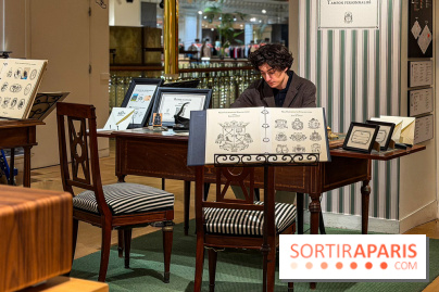 Ex Libris : votre tampon personnalisé et gravé à la main au Bon Marché Rive Gauche pour les fêtes - IMG 3572