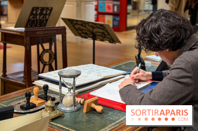 Ex Libris : votre tampon personnalisé et gravé à la main au Bon Marché Rive Gauche pour les fêtes - IMG 3607